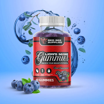 Lion’s Mane Gummies – Focus & Cognitive Support